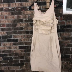 Beige Dress